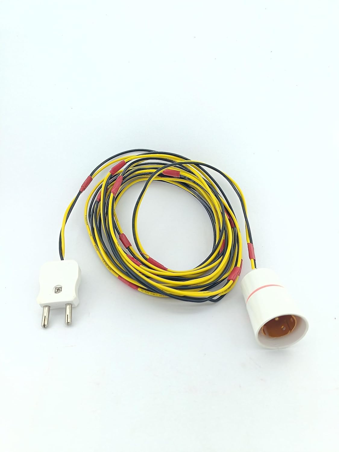 advancedestore Bulb Holder Hanging 5 Meter Cable Cord Flexible Wire with 2 Pin Plug/Bulb Holder Wire And Switch-image-46