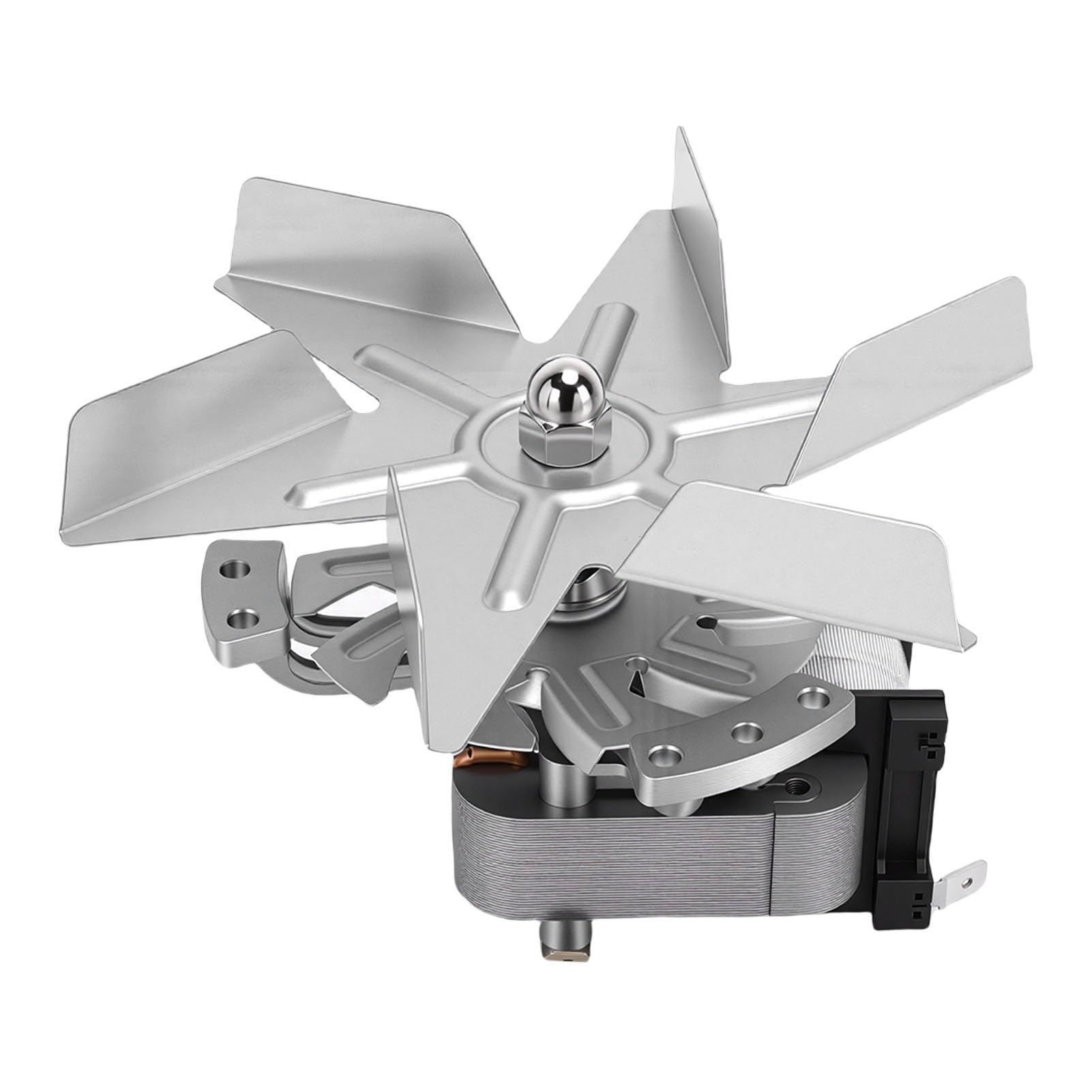 SIXRUN Lüftermotor, Aluminium-Ersatz-Lüftermotor, 1500 Bis 2500 U/min, 30 Bis 50 W, 6 Flügel, 450 Pa für die Luftzirkulation Im Trocknungsofen bei Konstanter Temperatur