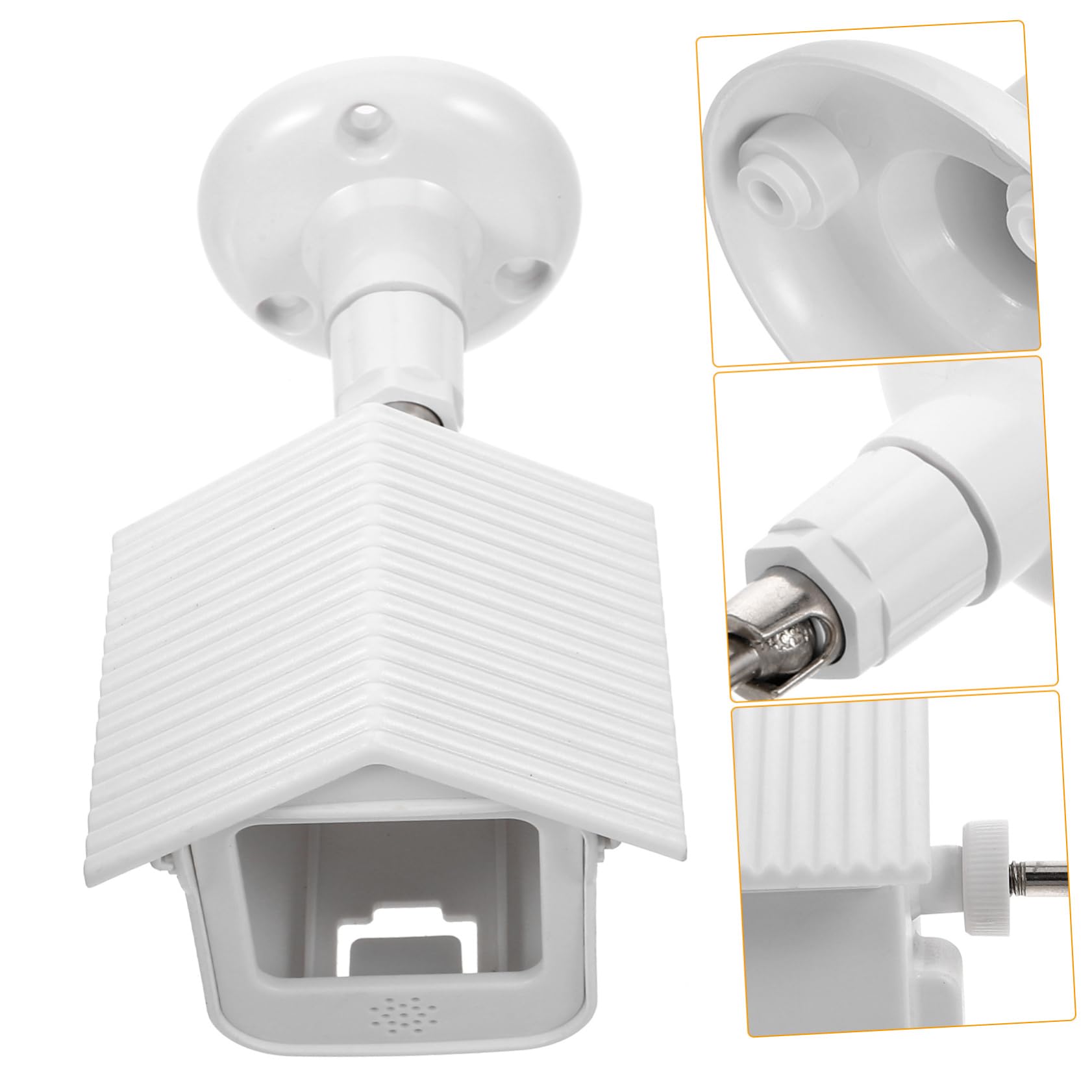 Levemolo Outdoor Camera Rain Cover Wall Plastic Protective Shade Weatherproof for Ring Camera Outdoor