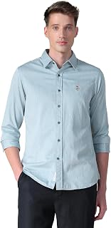 U.S.Polo Association Men's Twill Tailored Fit Shirt Price In India