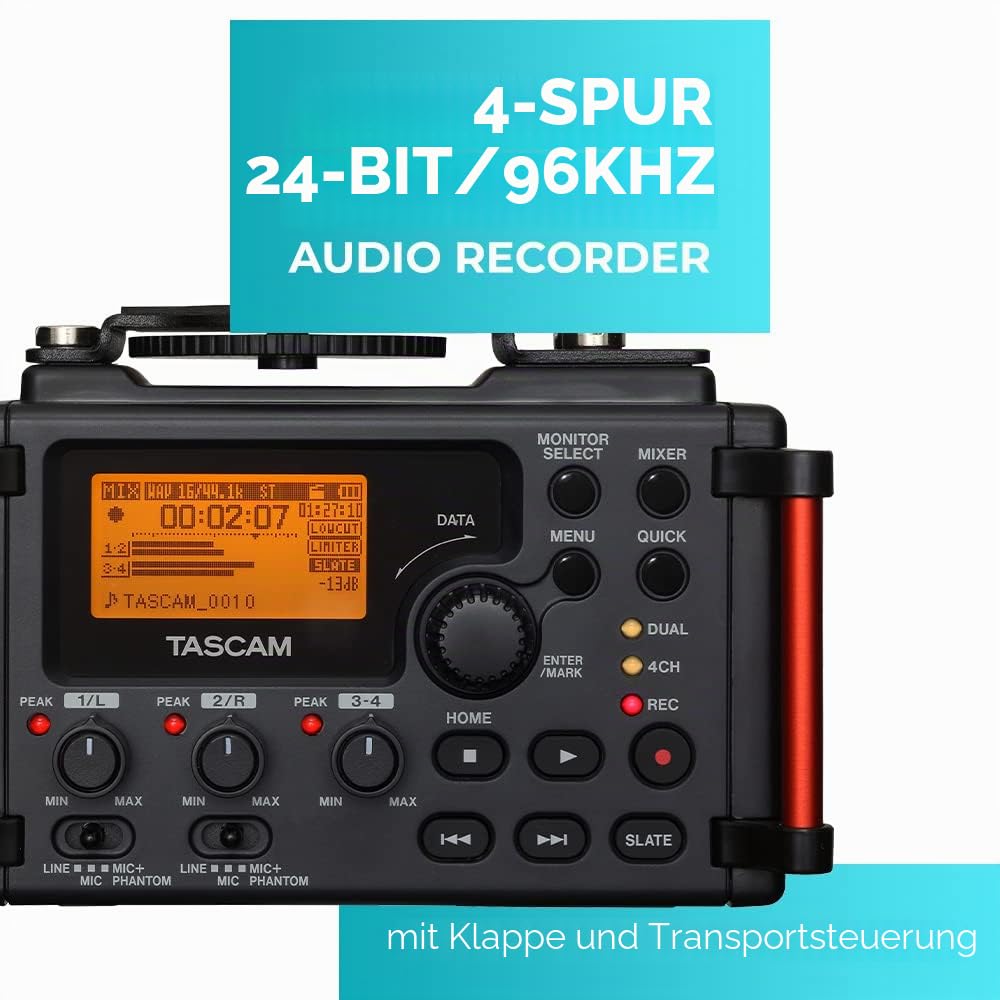 Tascam dr-60dmk2 DSLR Recorder Audio