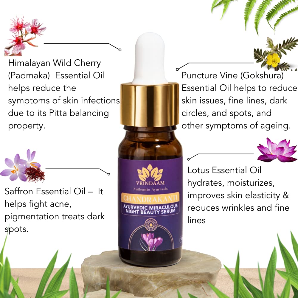 Ayurvedic Miraculous Night Beauty Serum