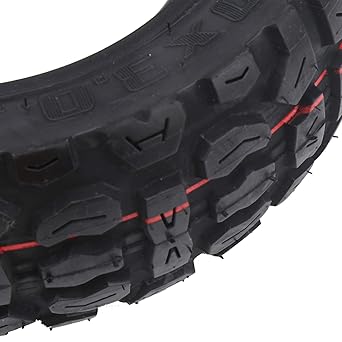 10In Anti Skid Wheel, Rubber Scooter Wheel Tire, Tire Surface With Pattern Design Home Shop for Scooter Electric Scooter