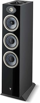 Focal Theva N3-D - Dolby Atmos Compatible 3-Way Floorstanding Loudspeakers with 6.5-Inch Drivers, Sold Individually, Black - FTHEVAN3BK-D
