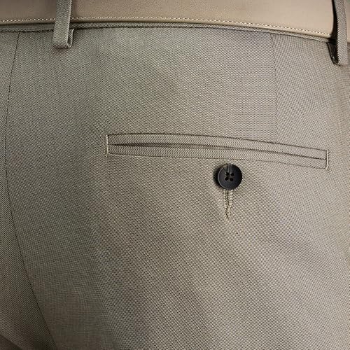 Haggar Men's Jmh Premium Stretch Slim Fit Flat Front Dress Pant4