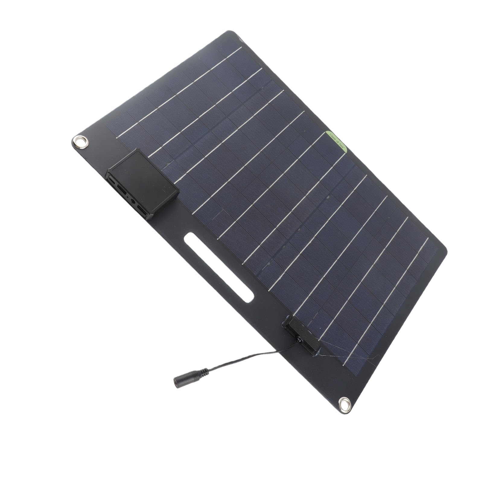 Wakects Pannello Solare Portatile 100W Monocristallino 12V 24V Doppia