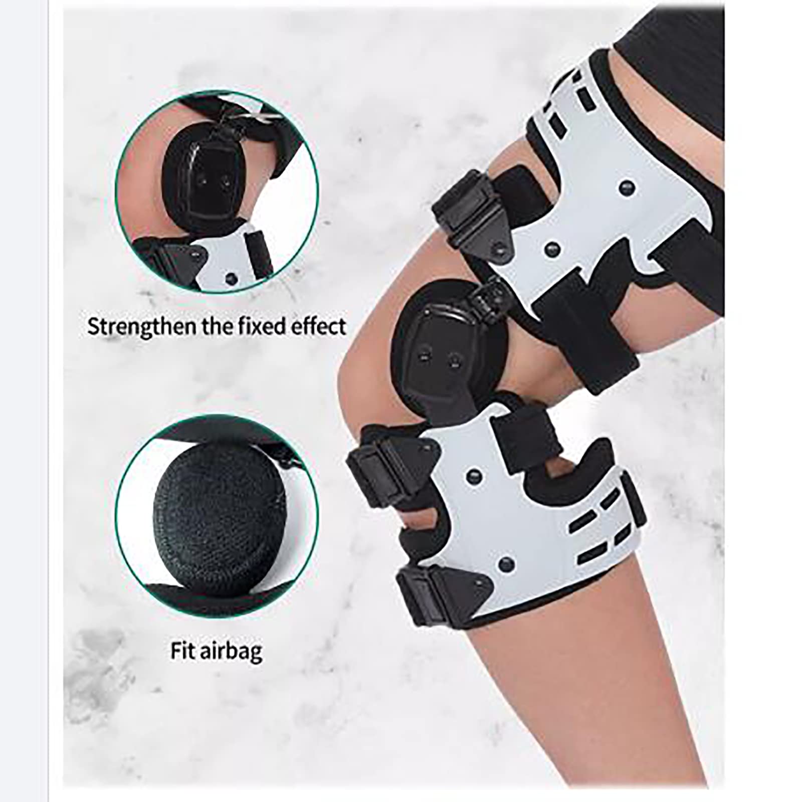 Zawiasowy Stabilizator Kolana, Regulowany Stabilizator Nogi Do Stabilizacji Chirurgicznej, Do Rehabilitacji Ortopedycznej I W Przypadku Zerwania Łąkotki, Stabil