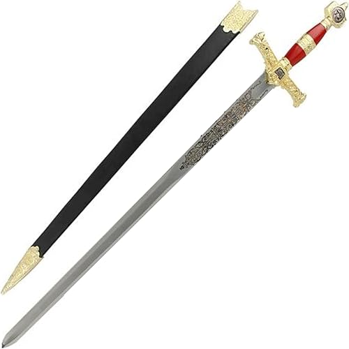 Miniatura 13 de Armory Replicas™ - Gran espada del rey Salomón y tamaños para coleccionistas y entusiastas - Opciones diversas para cada entusiasta de la espada