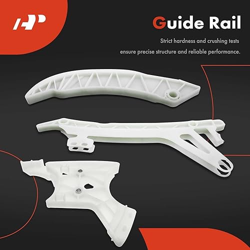 Miniatura 3 de A-Premium Kit de cadena de distribución del motor con tensor compatible con DOHC, 4 cilindros 2.0L, 6 cilindros 3.0L compatible con BMW 2,3,4,5