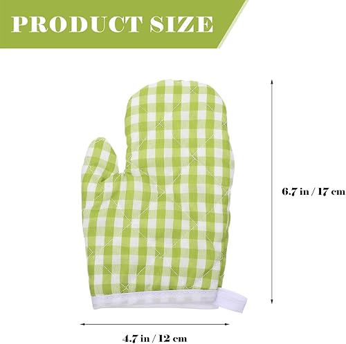 Vista 52 de Guantes de cocina para niños, 2 unidades, para jugar y cocinar, guantes para horno de microondas, guantes de cocina para hornear, guantes de cocina