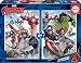 OTTO Set de 2 Puzzles Adulte : Avengers Hulk Iron Man Captain America - 500 Pieces - educa Collection Super Heros Marvel