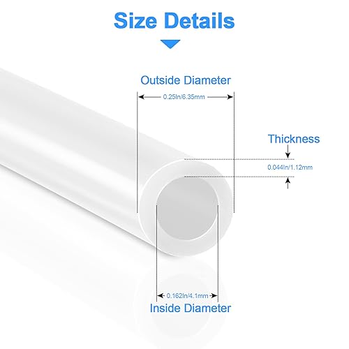Miniatura 3 de Grifo de agua de ósmosis inversaRO + tubo de agua O.D.RO de 30 pies y 14 pulgadas, grifo de agua potable sin plomo con manguera de plástico flexible