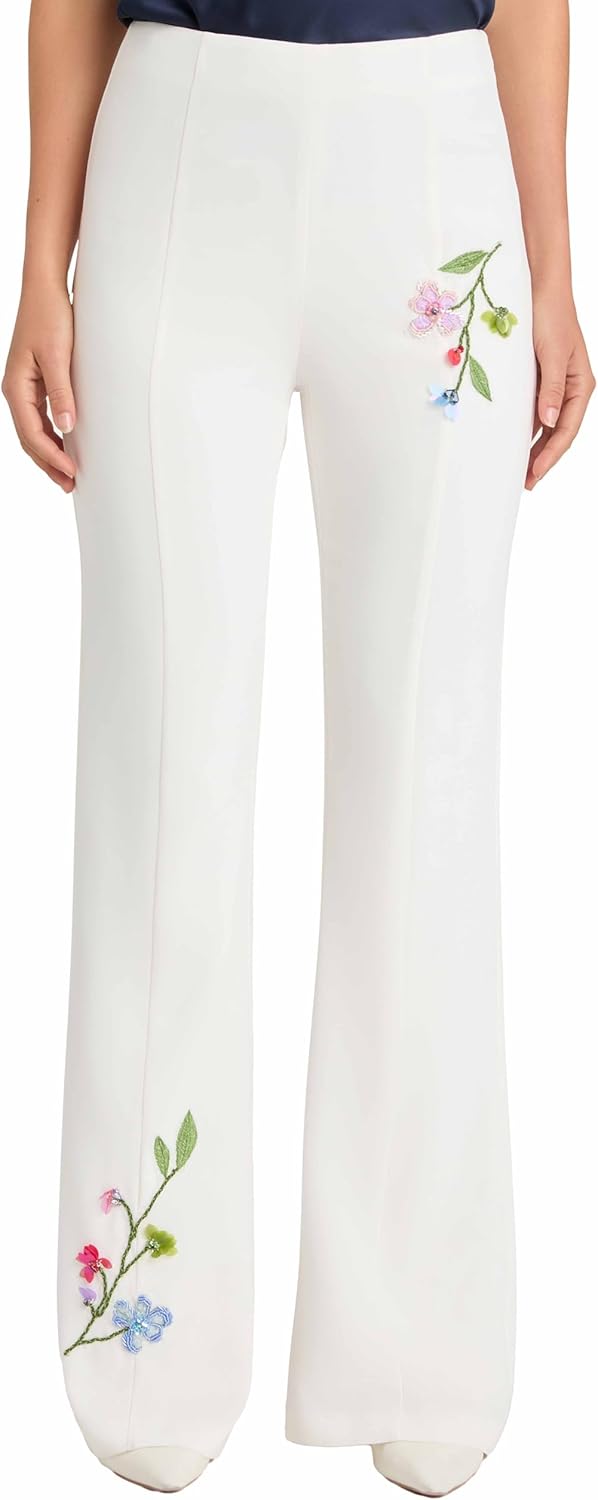 Cinq à Sept Womens Floral Vine Kailyn Pant