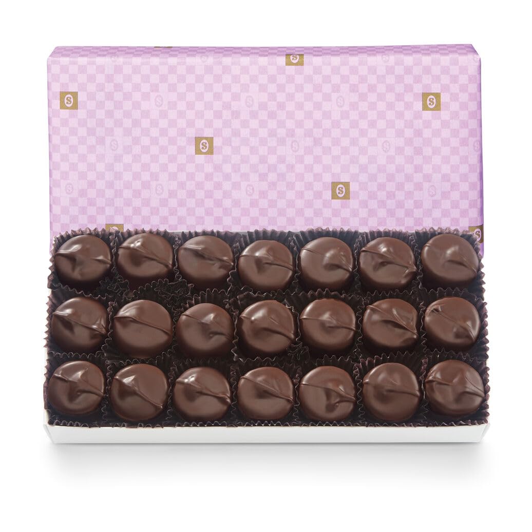 See's Candies 1lb Dark Scotchmallow Lavender Wrap