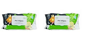 Get More Wet Pet Wipes for Puppies, Cat, Dog, & Pets with Fresh Apple 100 Wipes (6