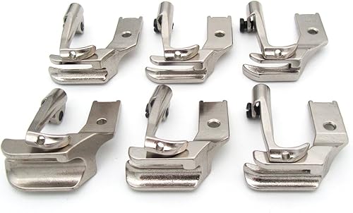 Miniatura 7 de CKPSMS marca-6SET piping walking feet Compatible con/Reemplazo para CONSEW Marca 206RB 225 226R JUKI marca LU-562/563/1508 Máquina industrial de pie