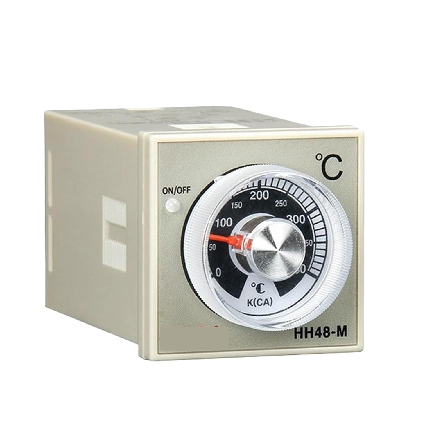 1pcs Pointer Temperature Controller HH48-M(E5C2) K Type 0-400℃(HH48-M(E5C2) K Type)