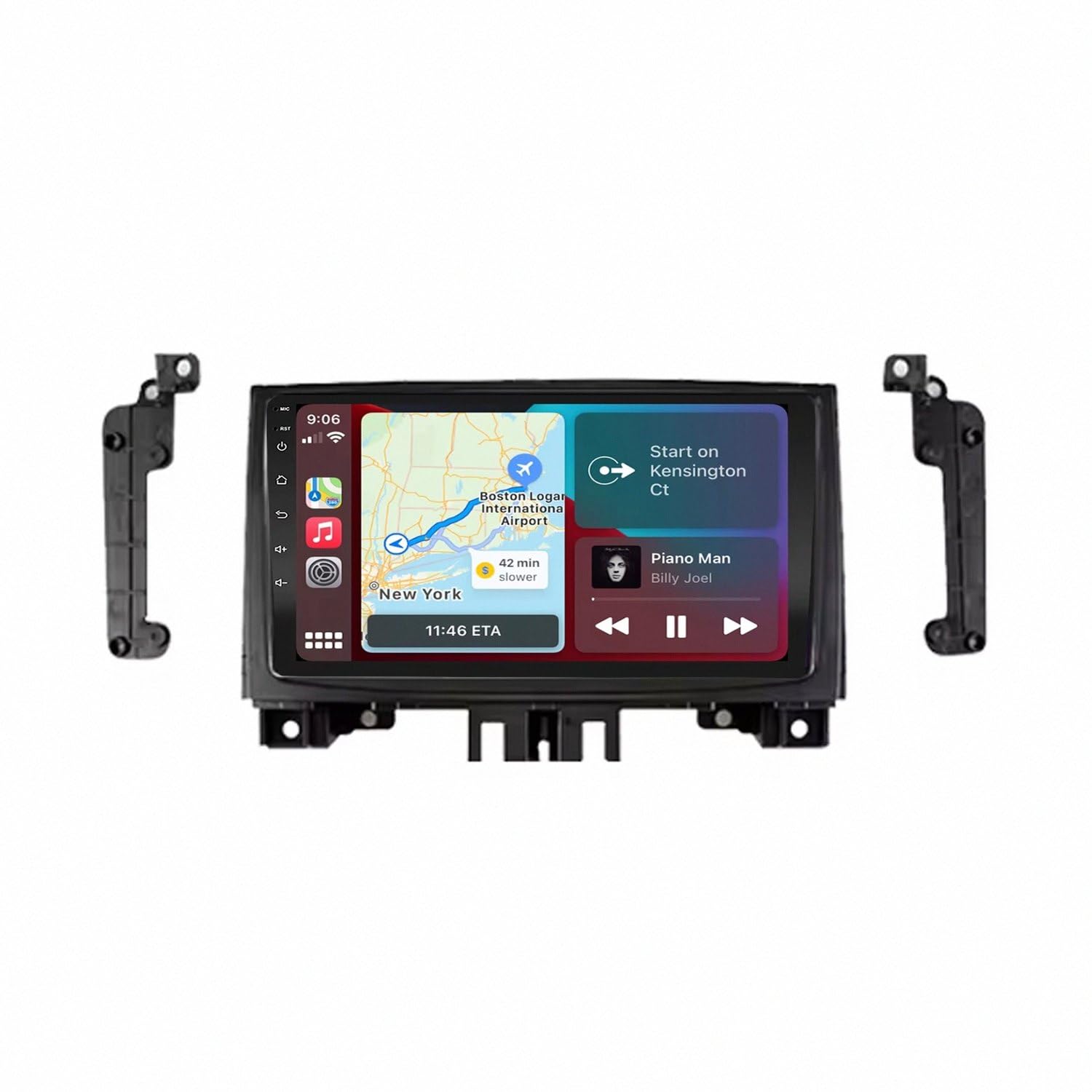 Ekran Z Bezprzewodowym Car Play dla Mercedes Benz Sprinter/VW Crafter 2006-2016 Bezprzewodowe Carplay I Android Auto, Radio Z Ekranem Dotykowym Ips, Nawigacja Gps Kamera, 8 Rdzeń 4G+64G