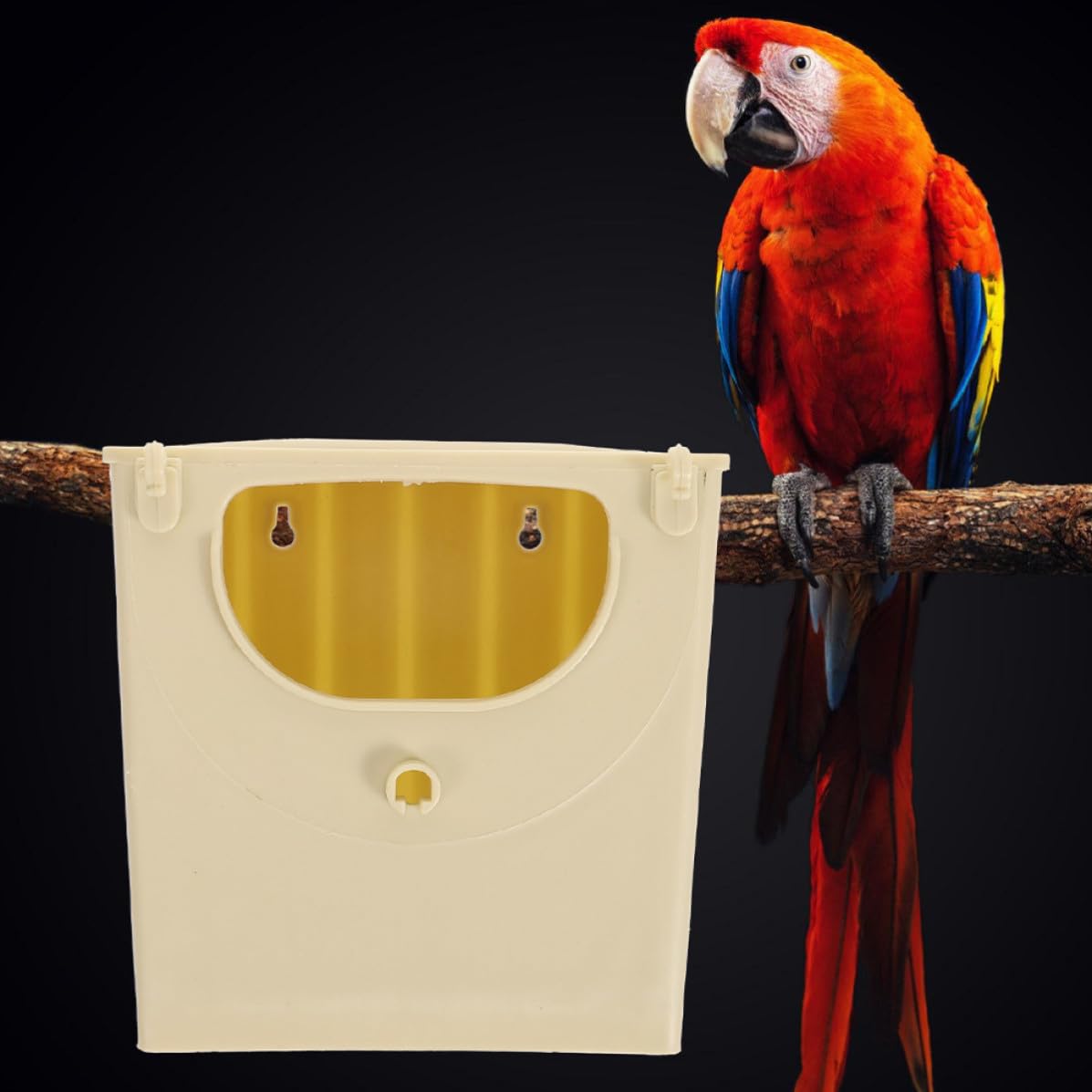 ifundom Scatole per Nido in Plastico 5 Pezzi per Uccelli Pappagalli e Cocorite, Leggere e Stabili, per Allevamento e Riproduzione