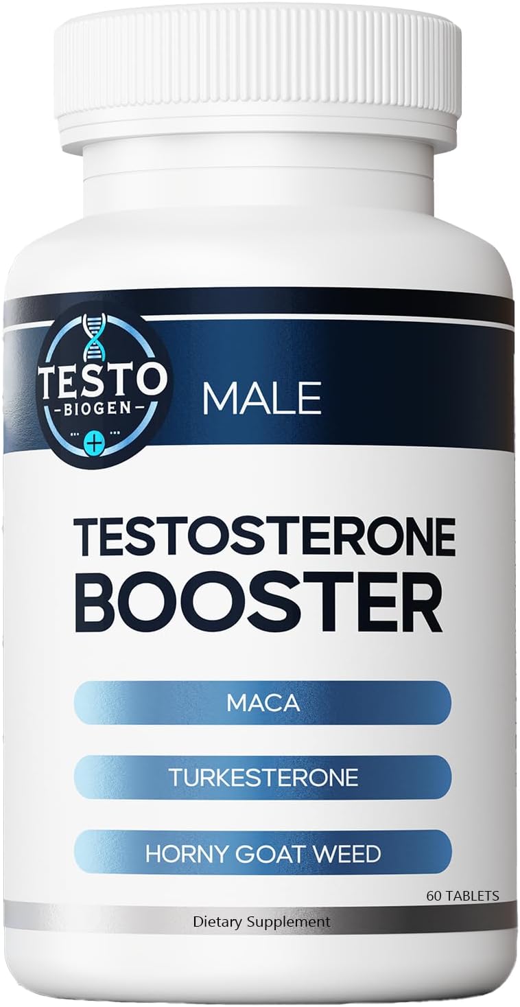 Testosterone Booster for Men (3rd Party Tested) Maca, H Goat Weed, Tongkat Ali, Tribulus – Stamina – Muscle Growth Testosterone Supplement for Men