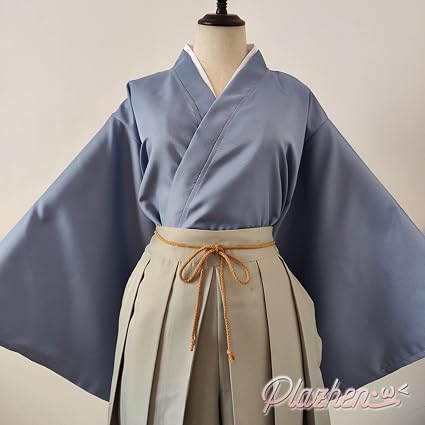 Amazon.co.jp: [Plazhen] 原神 神里綾人 コスプレ衣装 剣道服 ウィッグ