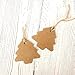Christmas Tree Gift Tags,Gift Wrap Tags,100 Pcs Kraft Paper Gift Tag with String,Blank Craft Gift Tag with Natural Jute Twine String
