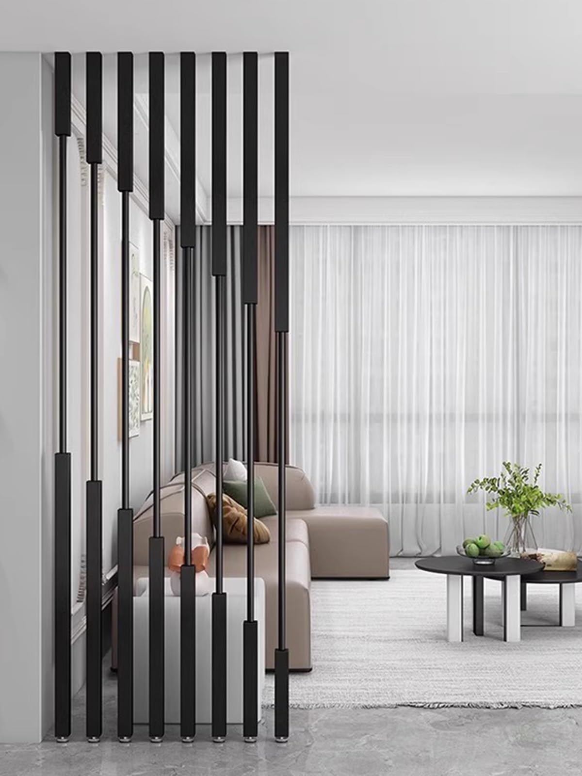 Amazon｜パーテーション 衝立 部屋 仕切り 間仕切り 250 240 220 200