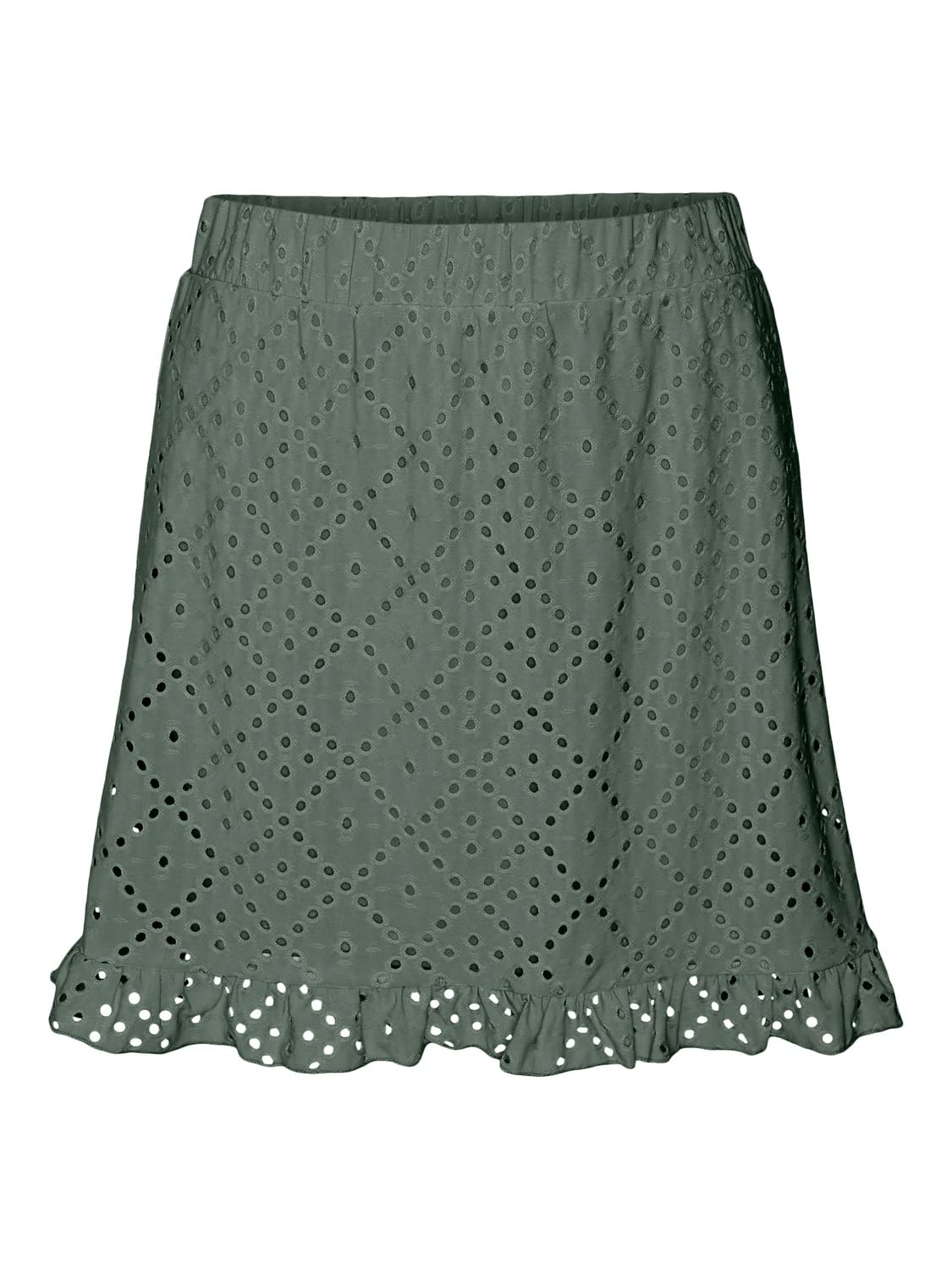 VERO MODA Women's Vmtassa Nw Skirt Noos, Laurel Wreath, XL