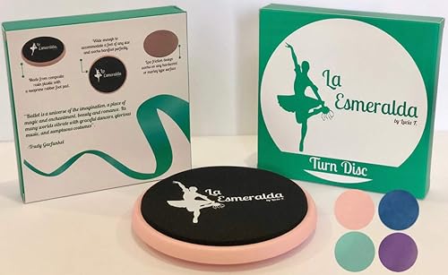 Miniatura 7 de Base de giro de ballet para bailarines, patinadores de hielo, gimnastas, etc. Ayuda a mejorar giros, equilibrio, detección, estabilidad y mucho más.