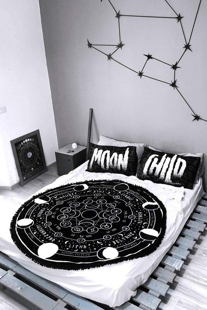 Amazon.com: Killstar Pagan Round Blanket : לבית ולמטבח