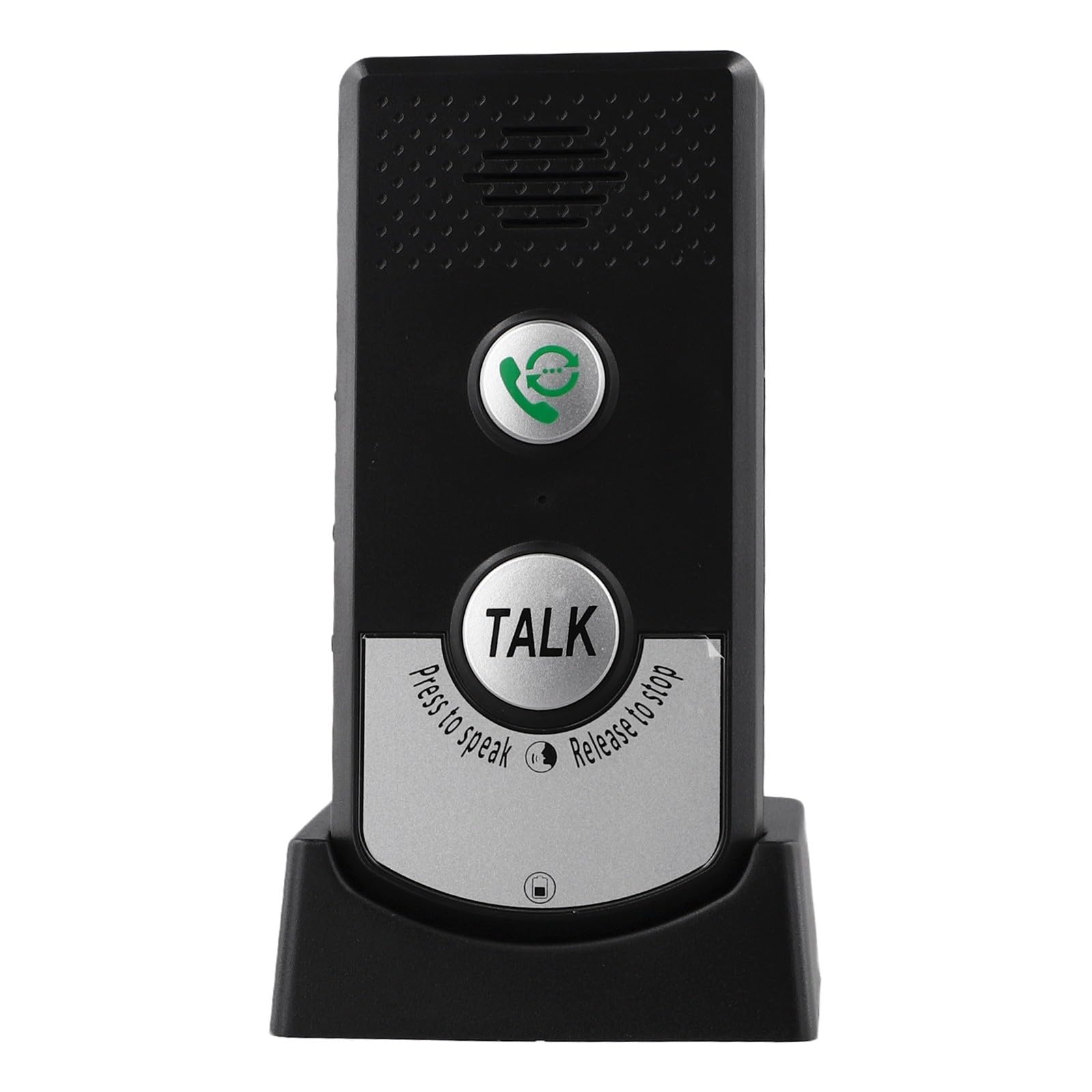 Home Timbre inalámbrico de 1000 m para rango, sistema de intercomunicación de audio bidireccional, batería de larga duración de 2000 mAh, receptor impermeable para exteriores
