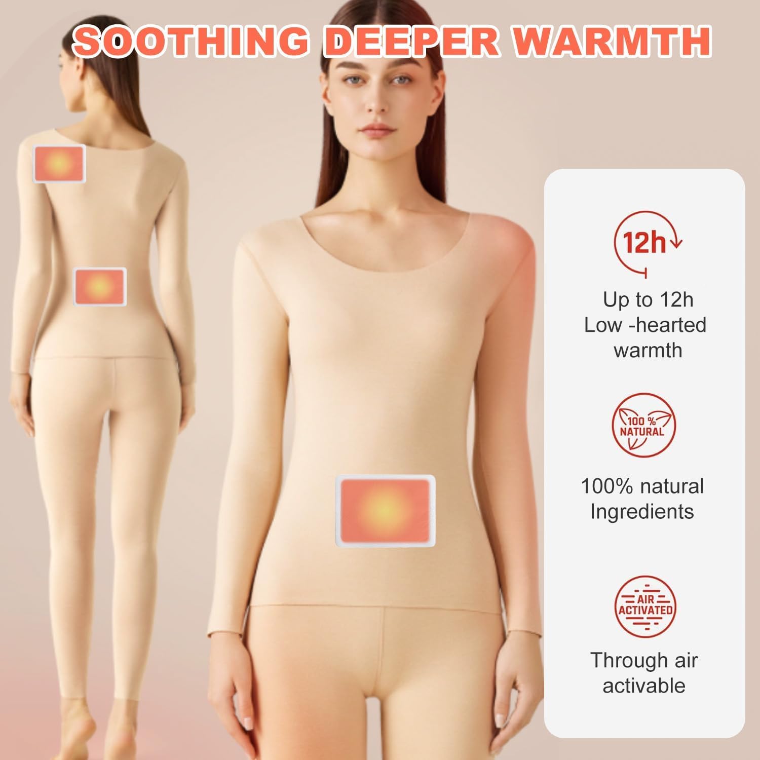 Calentadores de Manos, Calentador de Cuello, Parches Calor Adhesivos para Hombro y Cuello, Activado por Aire, 8 Horas Calor, para Senderismo, Esquí, Actividades al Aire Libre