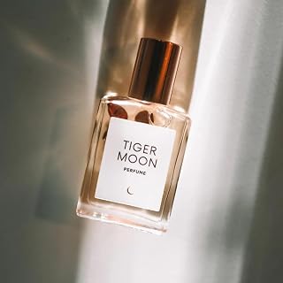Olivine Atelier Perfume Oil - Aromatherapy Fragrance Body Oil for Women Sampler Parfum Travel Size Long Lasting Essential Oil 0.5 oz (Tiger Moon)
