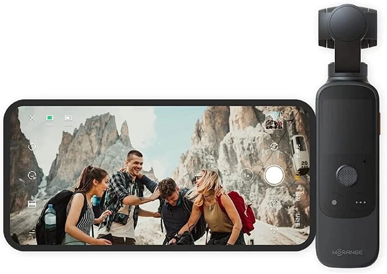 Vlogging Camera M1 Pro Smart PTZ Camera Handheld Gimbal Stabilizer Sports Action Video 4K 60FPS HD Touch Screen for Vlog YouTube