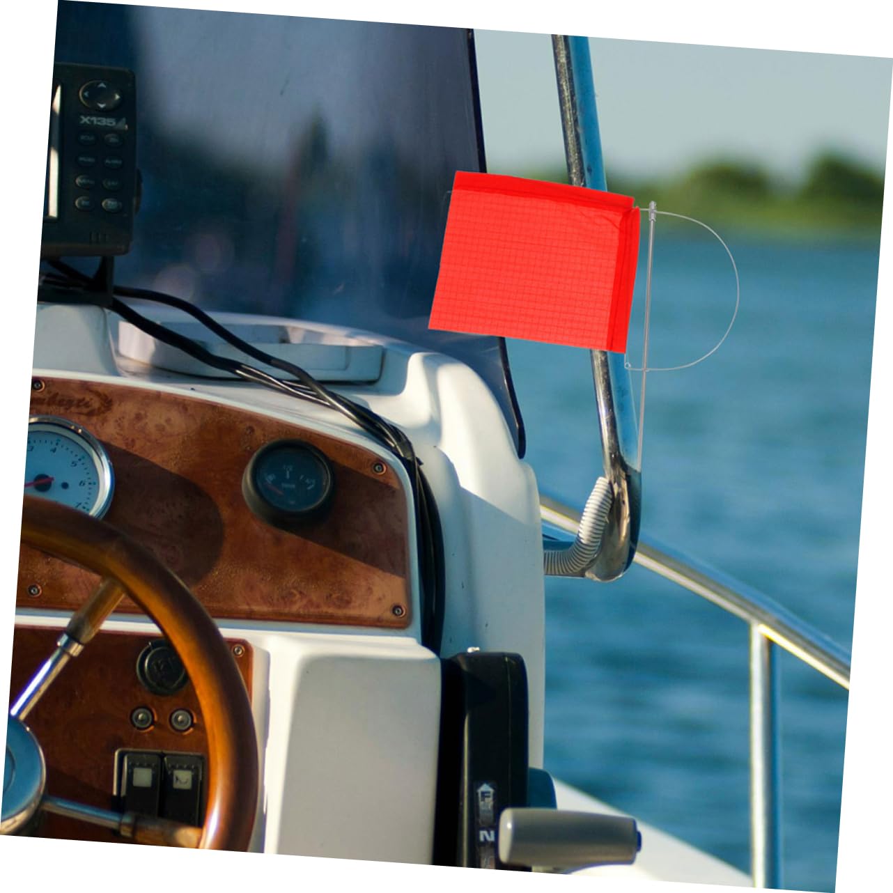 BESPORTBLE Bandera de Dirección del Viento Acero Inoxidable Resistente para Barco Yate y Diseño Único, Herramienta Práctica para Decoración Exterior Marina