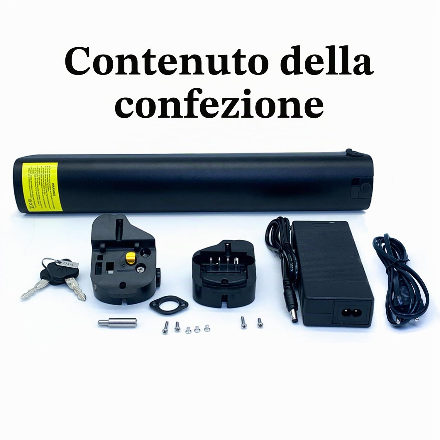Batteria Bici elettrica 36V 14Ah 504Wh per ESKUTE Wayfarer Batteria Sostitutiva per E-Citybike con Caricabatterie e Batteria al Litio BMS per 36V 250W/350W/500W Motori