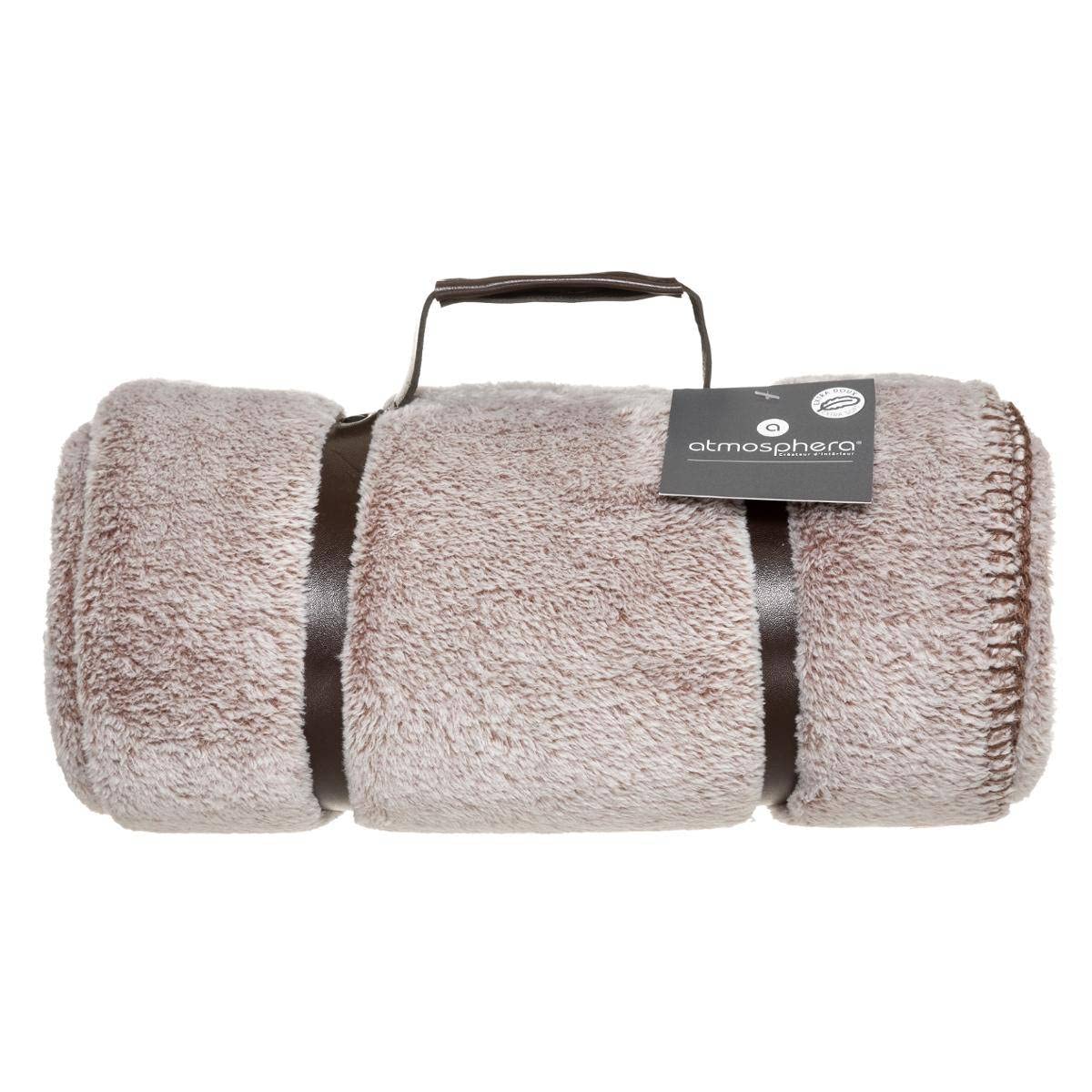 Playss In Flanella Grigia Atmosfera 130x180cm - Morbido E Confortevole Per Il Tuo Divano O Letto - 4
