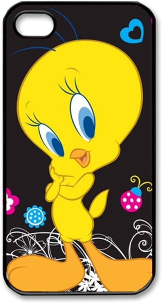 CTSLR Cartoon & Anime Series Protective Hard Case Cover for iPhone 4 & 4S - 1 Pack - Tweety Bird - 4
