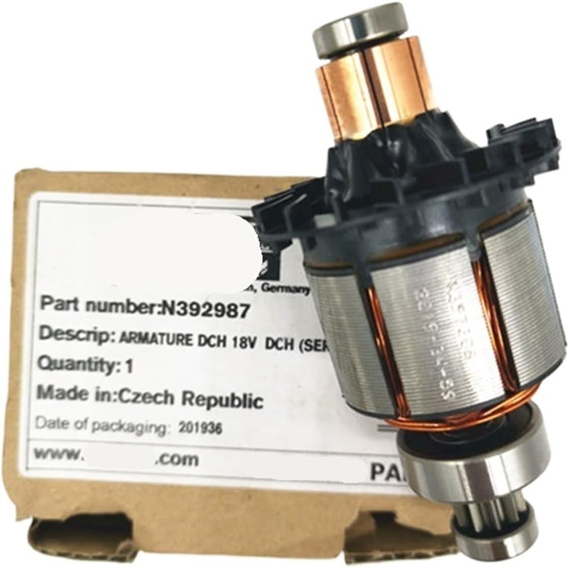 18V 20V Armature Rotor for N392987 DCH253 Rotor Motor