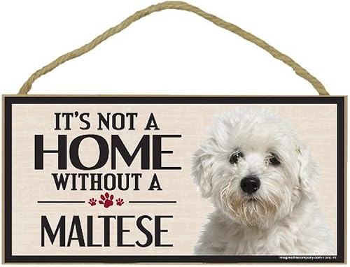 Miniatura 4 de Imagine This Letrero de madera para razas de perros Maltipoo