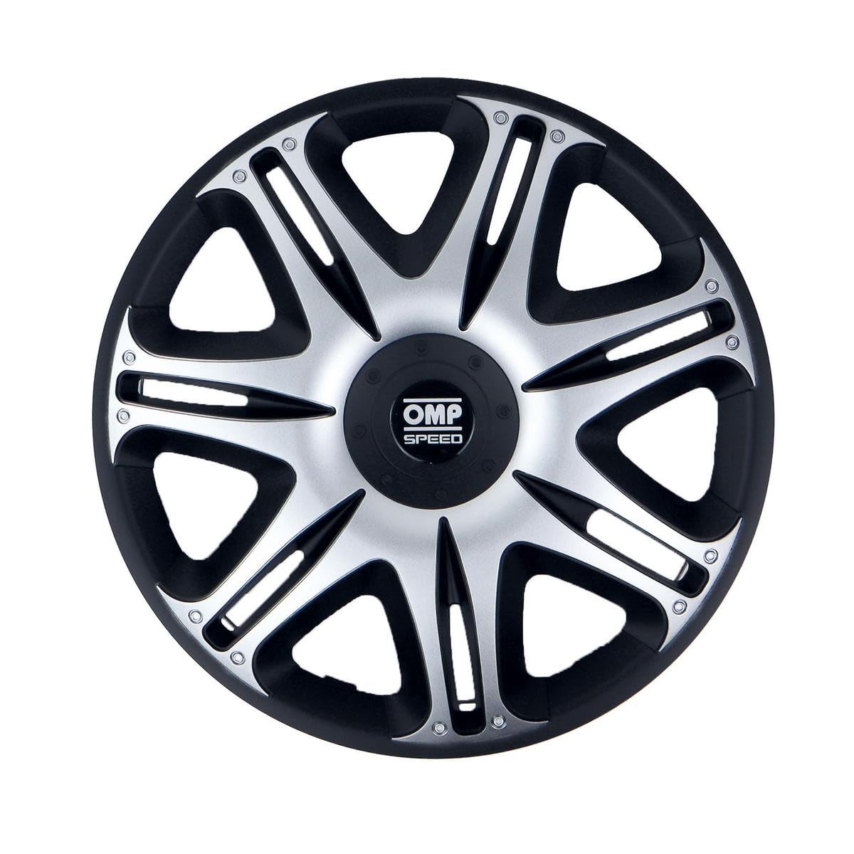 OMP SPEED SET 4 TAPACUBOS MAGNUM NEGRO 16 PULGADAS — view 12