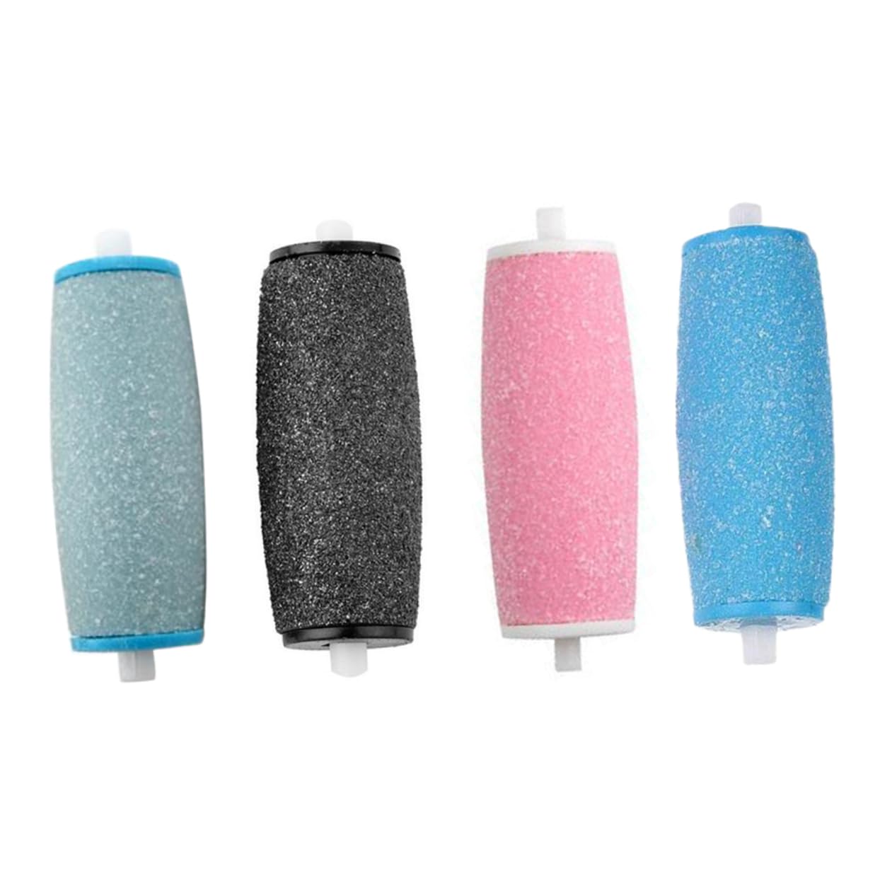 FRCOLOR 10pcs Roller Refill Heads Foot Scraper Refills Foot File Electric Foot Sander Feet Manicure Rollers Roller for Pedi Replacement Roller Heads Coarse Roller Heads