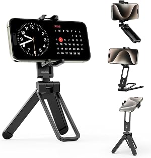 ULANZI MA26 Foldable Phone Tripod Pocket Cell Phone Vlog Video Tripod Handle Aluminium Smartphone Desk Stand 2 Cold