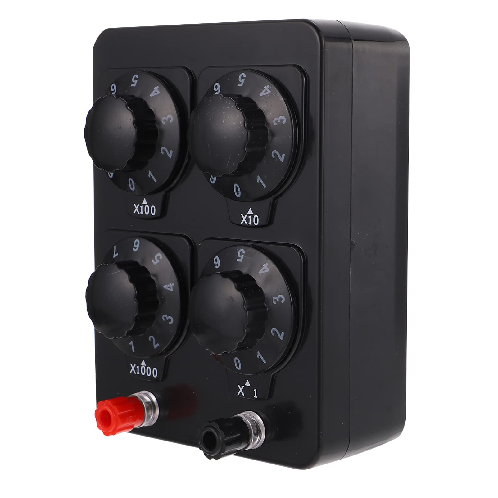 VILLFUL Box Box Resistance Box Variable Resistor Resistor Adjust Variable resistors Ten Years Teaching Instrument Variable Plastic Adjustable Capacitor kit Tool Substitution for Standard