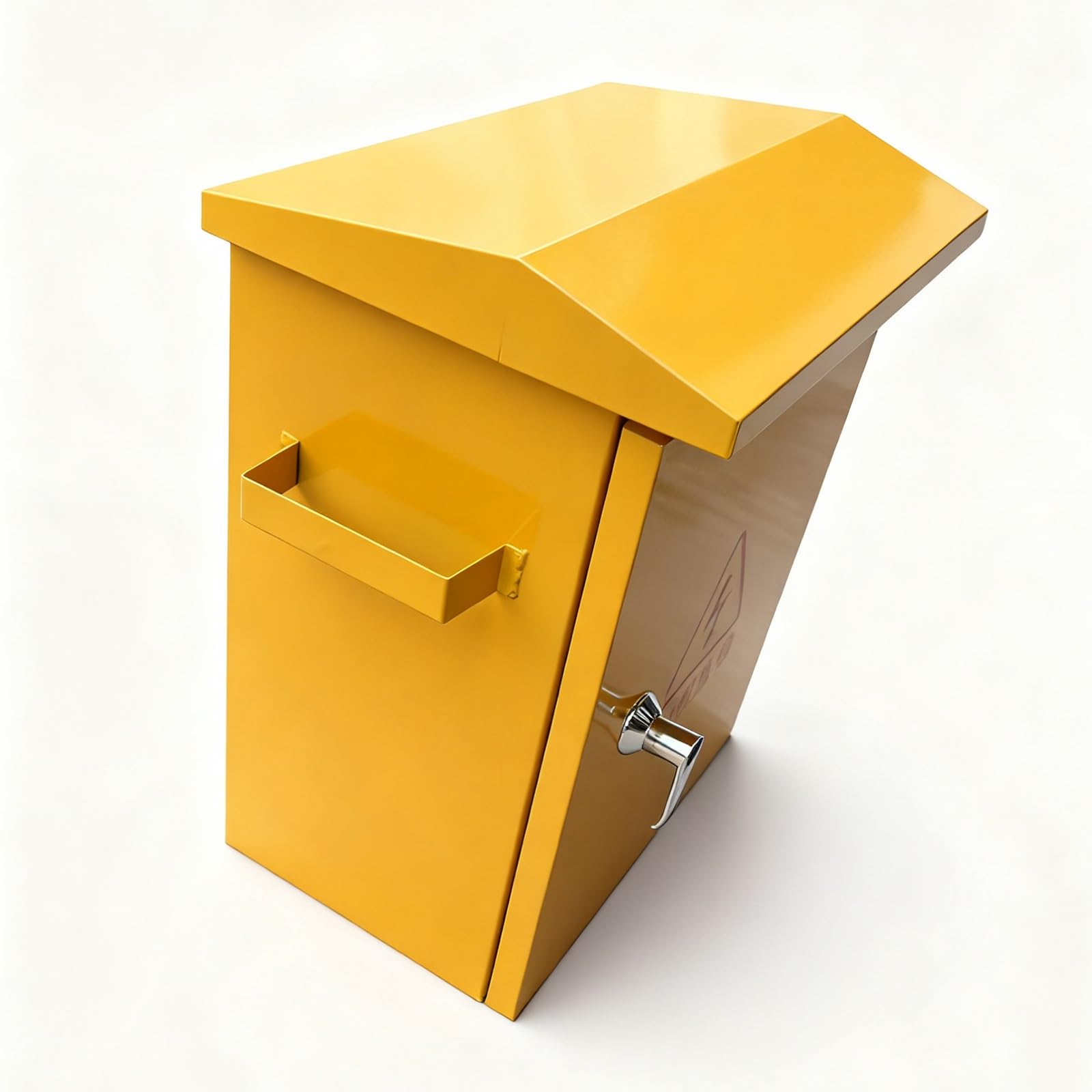 Scatola Di Derivazione Elettrica In Metallo Giallo, Scatola Di Giunzione Elettrica Impermeabile for Esterni, con Serratura(50x40x20cm/19.7x15.7x7.9in)