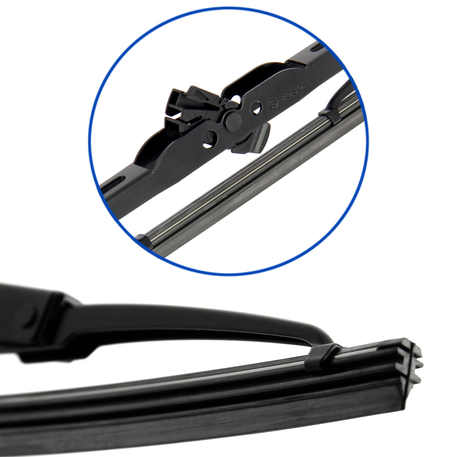 BOSCH Escobilla Limpiaparabrisas Juego de 2 Escobillas Delante | Tipo de escobilla: Estándar 3 397 010 269 Compatible con PEUGEOT 206 Fastback 2A/C 206+ Hatchback 2L, 2M, RENAULT Kadjar HA, HL