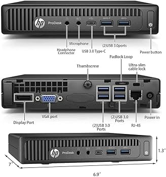 Amazon.com: HP ProDesk 600 G2 Refurbished Tiny Desktop