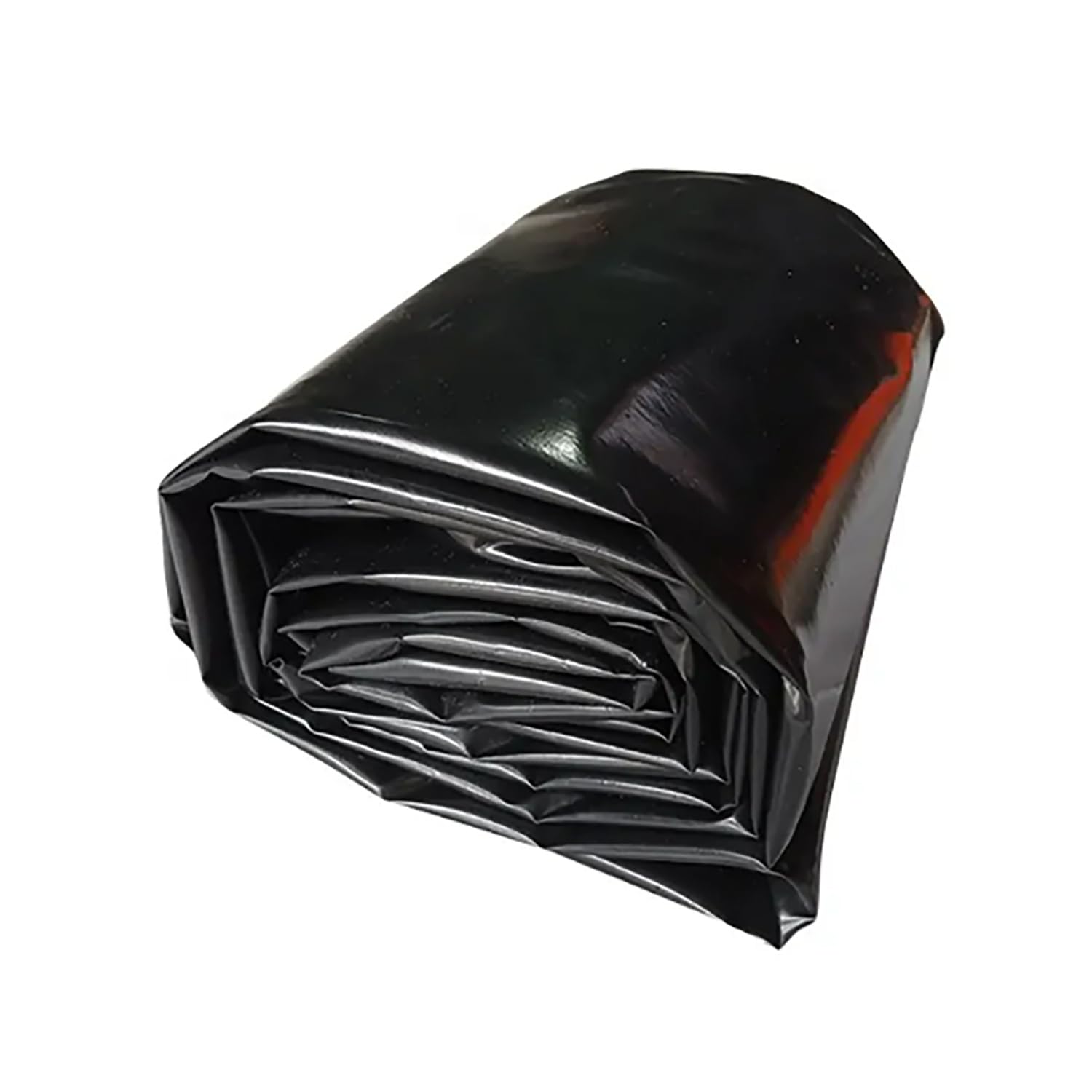 Rivestimenti per laghetti per laghetti esterni 20S Rivestimento per laghetto per pesci Membrana per giardino acquatico Easy Cutting Rivestimento per laghetto in HDPE nero per cascata (Size:10mx15m)