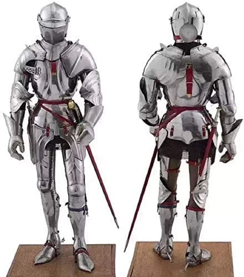 NauticalMart Medieval Knight's Suit of Armor SCA LARP Halloween Reenactment Full Body