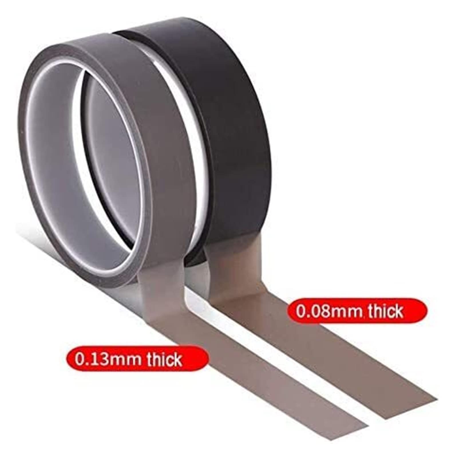 Cinta Autoadhesiva De Teflón, Cinta Adhesiva De PTFE, Película De Alta Temperatura, Mecanismo De Sellado Fino De Teflón, Cinta De Sellado para Máquina De Bolsas,0.08-W 60mmx10m